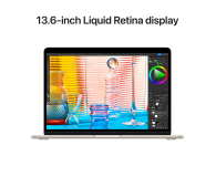 APPLE MacBook Air M2 8-core CPU/8-core GPU/256GB SSD/13,6"/Starlight MLY13ZE/A - 1047373 - zdjęcie 5
